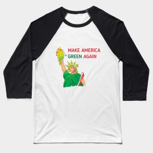 Make America Green Again Baseball T-Shirt